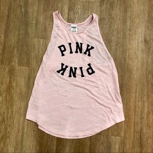 NWOT Pink Racerback Tank Top